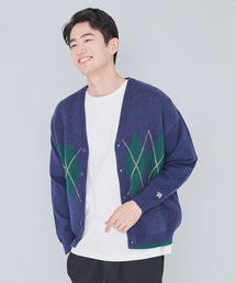 Arnold Palmer | アーガイルニット シェア カーディガン(カーディガン/ボレロ)