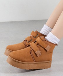 厚底 ムートン ミドルブーツ (6363)(6364)(6365)/Dedes