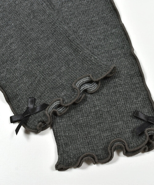 BeBe（ベベ）の「ウォームリブメロウレギンス(80~150cm)（レギンス/スパッツ・キッズ・ネイビー/グレー・M/L/S/XL/XS/XXS）」の12枚目の写真