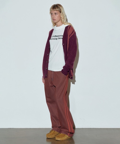 SCULPTOR（スカルプター）の「Straight Line Denim Pants/ストレートラインデニムパンツ（デニムパンツ・レディース・レンガ/ライトブルー/グリーン・X-SMALL/MEDIUM/LARGE/SMALL）」の9枚目の写真