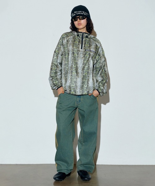 SCULPTOR（スカルプター）の「Straight Line Denim Pants/ストレートラインデニムパンツ（デニムパンツ・レディース・レンガ/ライトブルー/グリーン・X-SMALL/MEDIUM/LARGE/SMALL）」の13枚目の写真