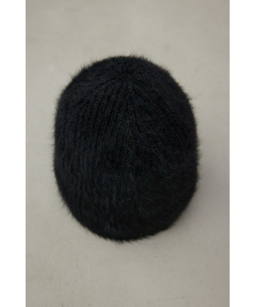 AZUL by moussy(アズールバイマウジー)の「シャギーニットビーニー(ニットキャップ/ビーニー・レディース・アイボリー/ブラック・FREE)」の14枚目の写真