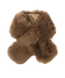 EDIT COLOGNE | 【美人百花11月号掲載 馬場ふみかさん着用商品】フェイクファーティペット(ストール/ショール)