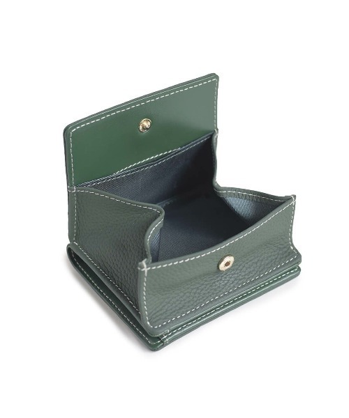 BARCOS（バルコス）の「【BARCOS/バルコス】シュリンクレザーミニウォレット（財布・レディース・ベージュ系その他/ブラック/ブルー/オレンジ/グリーン・ONE SIZE）」の16枚目の写真