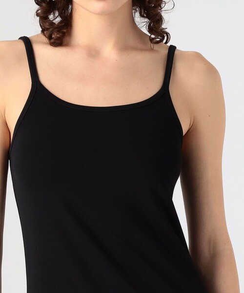 JAMES PERSE（ジェームスパース）の「クレープマットジャージー キャミソールワンピース WCMJ6753（ワンピース・レディース・ベージュ/ブラック・1/2/0）」の6枚目の写真