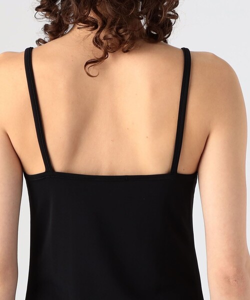 JAMES PERSE（ジェームスパース）の「クレープマットジャージー キャミソールワンピース WCMJ6753（ワンピース・レディース・ベージュ/ブラック・1/2/0）」の7枚目の写真