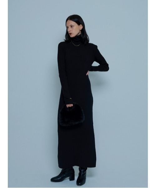 AMAIL（アマイル）の「Back open straight dress（ワンピース・レディース・ベージュ/ブラック/レッド・FREE）」の19枚目の写真