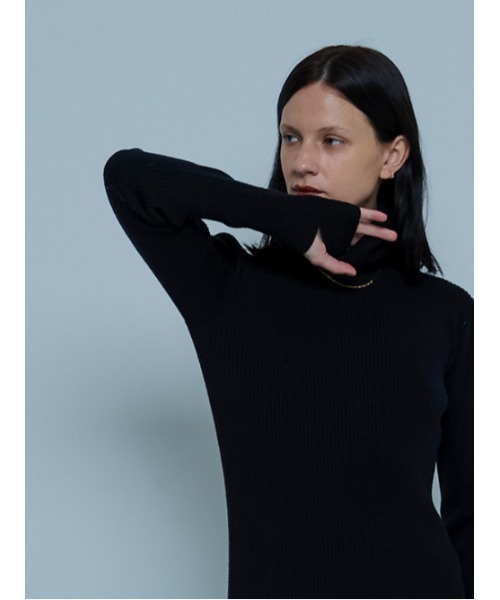 AMAIL（アマイル）の「Back open straight dress（ワンピース・レディース・ベージュ/ブラック/レッド・FREE）」の20枚目の写真