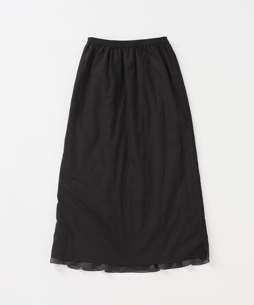 La TOTALITE（ラトータリテ）の「【TORRAZZO DONNA/トラッゾドンナ】Ruffle Skirt（スカート・レディース・チャコールグレー/ベージュ・FREE）」の16枚目の写真