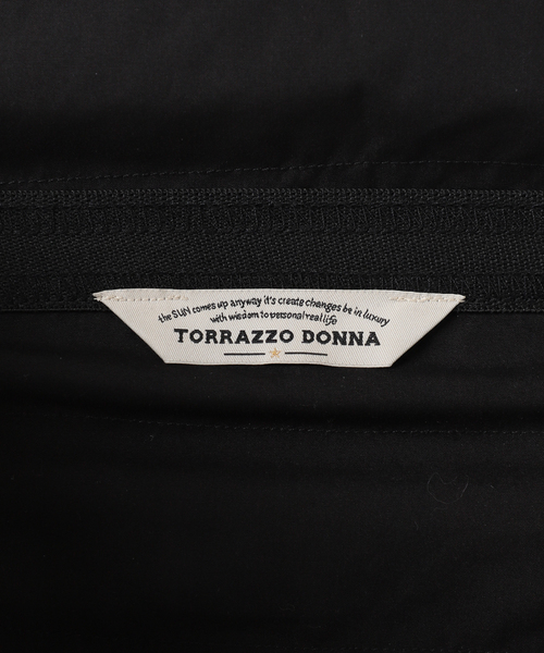 La TOTALITE（ラトータリテ）の「【TORRAZZO DONNA/トラッゾドンナ】Ruffle Skirt（スカート・レディース・チャコールグレー/ベージュ・FREE）」の3枚目の写真