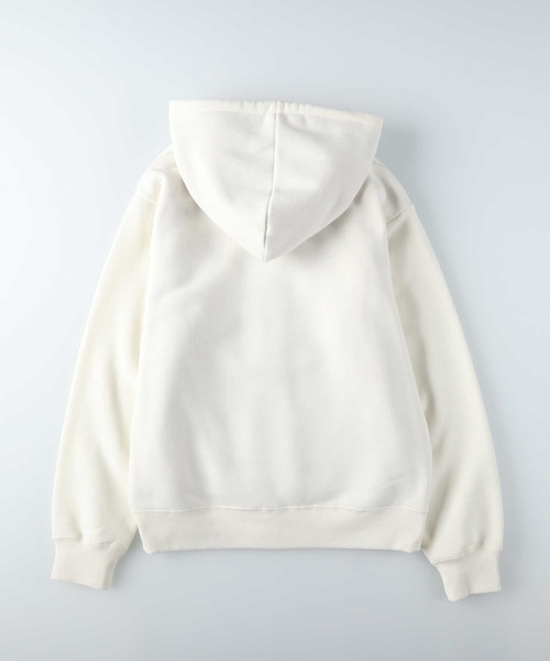 CONVERSE(コンバース)の「【CONVERSE】裏ボアZIPパーカー(パーカー・レディース・オフホワイト/グレー/ブラック・L/M/XL)」の6枚目の写真