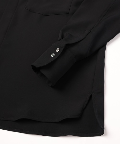 CULLNI（クルニ）の「24-SS-019 / Dry Double Satin Pocket Shirt