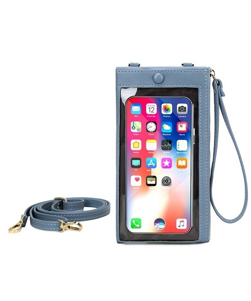 Miniministore(ミニミニストア)の「スマホショルダー 財布付き スマホポーチ(ショルダーバッグ・レディース・ピンク/ミント/ブラック/ワインレッド/ライトピンク/ブルー・FREE)」の20枚目の写真