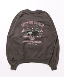 Anytime Songs | 裏毛 プリントクルー(スウェット)