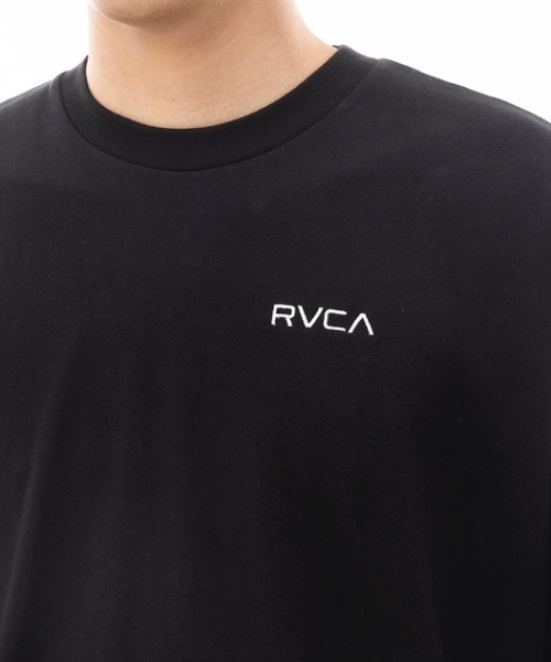 RVCA（ルーカ）の「RVCA メンズ BANDANA LS TEE ロングスリーブＴシャツ/ルーカバンダナデザインバックプリントビッグサイズロングスリーブ長袖ロンTカットソー（Tシャツ/カットソー・メンズ・ホワイト/ブラック/スミクロ/カーキ・MEDIUM/LARGE/X-LARGE/SMALL）」の12枚目の写真