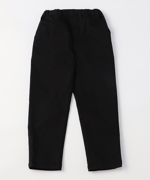 COMME CA ISM(コムサイズム)の「ベーシック ロングパンツ(その他パンツ・キッズ・ブラック/チャコール・100cm/110cm/120cm/130cm/140cm/150cm/160cm)」の1枚目の写真