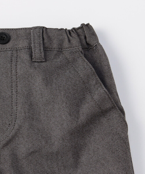 COMME CA ISM(コムサイズム)の「ベーシック ロングパンツ(その他パンツ・キッズ・ブラック/チャコール・100cm/110cm/120cm/130cm/140cm/150cm/160cm)」の5枚目の写真