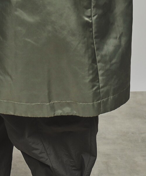 tk.TAKEO KIKUCHI(ティーケータケオキクチ)の「◆ナイロンドロストフードコート(その他アウター・メンズ・ブラック/カーキ・03/02)」の12枚目の写真