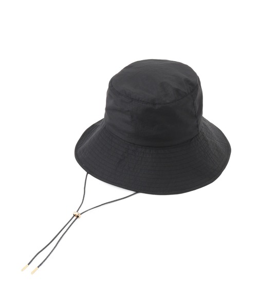 VIS（ビス）の「【首の日焼け軽減】前後で使えるつば広ハット（ハット・レディース・ホワイト/ブラック・FREE）」の22枚目の写真