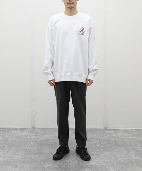 PARIS SAINT-GERMAIN（パリサンジェルマン）の「【Poggy × Paris Saint-Germain】PSG PLJ PARIS Crew neck sweatshirts（スウェット・メンズ・ホワイト/ブラック・MEDIUM/LARGE/X-LARGE）」の3枚目の写真