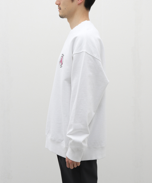 PARIS SAINT-GERMAIN（パリサンジェルマン）の「【Poggy × Paris Saint-Germain】PSG PLJ PARIS Crew neck sweatshirts（スウェット・メンズ・ホワイト/ブラック・MEDIUM/LARGE/X-LARGE）」の5枚目の写真