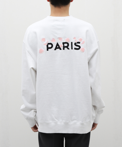 PARIS SAINT-GERMAIN（パリサンジェルマン）の「【Poggy × Paris Saint-Germain】PSG PLJ PARIS Crew neck sweatshirts（スウェット・メンズ・ホワイト/ブラック・MEDIUM/LARGE/X-LARGE）」の6枚目の写真