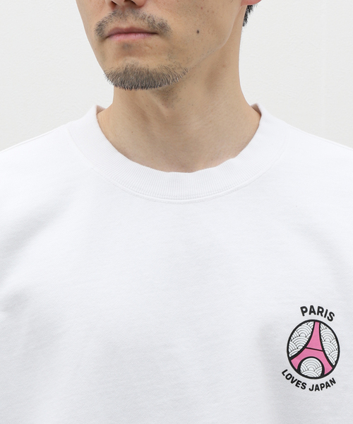 PARIS SAINT-GERMAIN（パリサンジェルマン）の「【Poggy × Paris Saint-Germain】PSG PLJ PARIS Crew neck sweatshirts（スウェット・メンズ・ホワイト/ブラック・MEDIUM/LARGE/X-LARGE）」の7枚目の写真