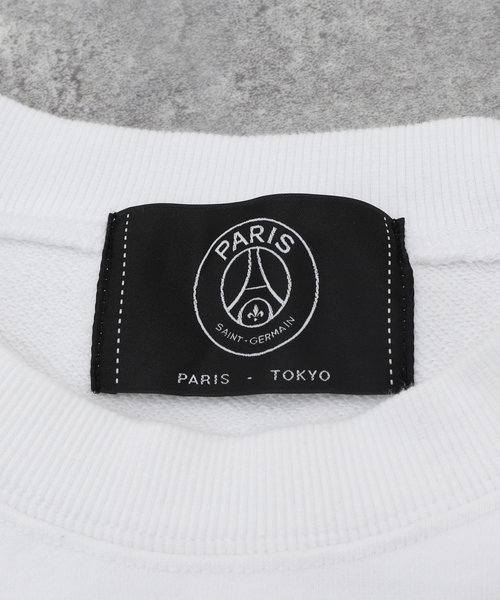PARIS SAINT-GERMAIN（パリサンジェルマン）の「【Poggy × Paris Saint-Germain】PSG PLJ PARIS Crew neck sweatshirts（スウェット・メンズ・ホワイト/ブラック・MEDIUM/LARGE/X-LARGE）」の17枚目の写真