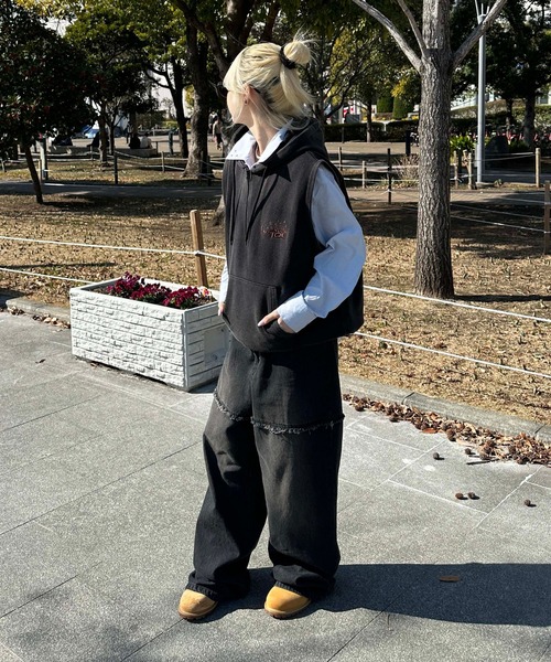 sedacle（セダクル）の「ピグメント加工スウェットパンツ