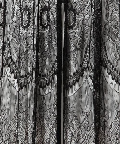 Another Edition（アナザーエディション）の「レースロングカーディガン/AEFC LACE LONG　CGN◆（カーディガン/ボレロ・レディース・オフホワイト/ブラック・フリー）」の11枚目の写真