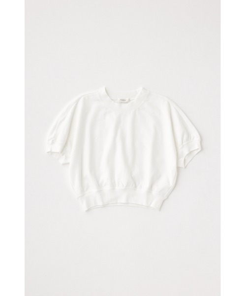 MOUSSY(マウジー)の「クロップドスウェット(Tシャツ/カットソー・レディース・ブラック/ホワイト/イエロー・FREE)」の4枚目の写真