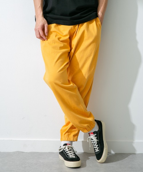 ARMY TWILL(アーミーツイル)の「ARMY TWILL 10/- Jersey Pants(スウェットパンツ・メンズ・イエロー/ブルー/カーキ・MEDIUM/LARGE)」の1枚目の写真