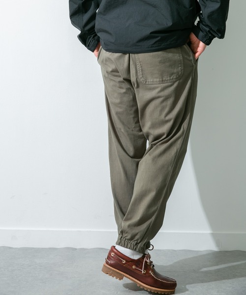 ARMY TWILL(アーミーツイル)の「ARMY TWILL 10/- Jersey Pants(スウェットパンツ・メンズ・イエロー/ブルー/カーキ・MEDIUM/LARGE)」の4枚目の写真