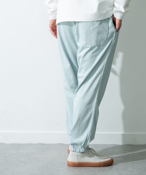 ARMY TWILL(アーミーツイル)の「ARMY TWILL 10/- Jersey Pants(スウェットパンツ・メンズ・イエロー/ブルー/カーキ・MEDIUM/LARGE)」の8枚目の写真