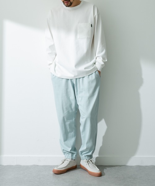 ARMY TWILL(アーミーツイル)の「ARMY TWILL 10/- Jersey Pants(スウェットパンツ・メンズ・イエロー/ブルー/カーキ・MEDIUM/LARGE)」の9枚目の写真