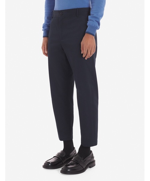 Maison Kitsune（メゾンキツネ）の「STRAIGHT CHINO（チノパンツ・メンズ・ネイビー系/ウィート・38/40/42/44/36/46）」の7枚目の写真