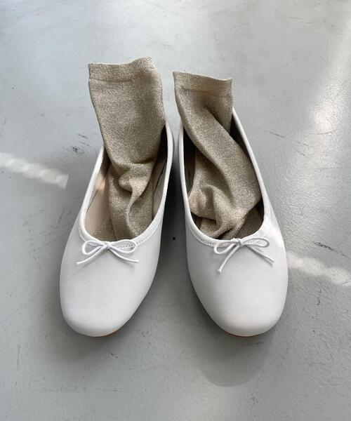 REMME(レメ)の「別注バレエシューズ(バレエシューズ・レディース・ネイビー/アイボリー・36/37/38)」の7枚目の写真