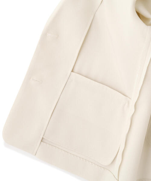 PROPORTION BODY DRESSING（プロポーションボディドレッシング）の「５分袖テーラージャケット / 1214150400（テーラードジャケット・レディース・ベージュ/ホワイト系その他・SMALL/MEDIUM）」の14枚目の写真