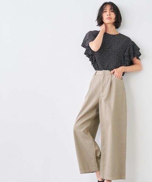 MICA&DEAL（マイカ＆ディール）の「ワイドデニムパンツ（デニム