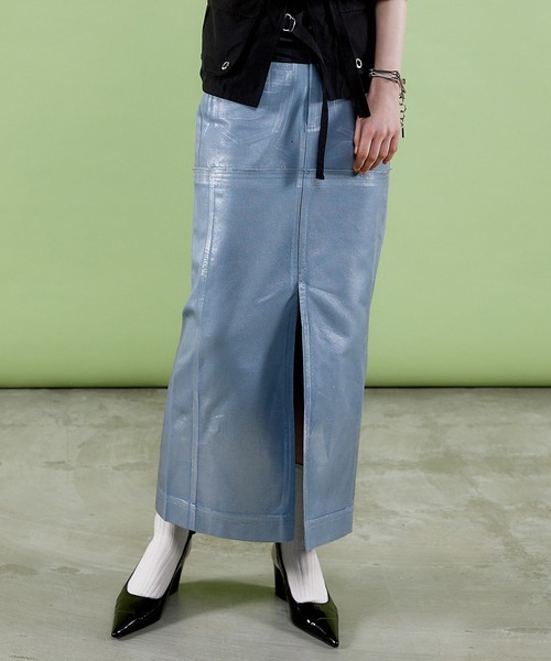 メゾンスペシャルmaisonspecial Foil Pleated Skirt Foil Pleated Skirt/箔プリーツスカート【MAISON SPECIAL/メゾン