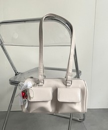 LAC-VERT（ラック・ヴェール）の「アウトポケット ロングハンドルボストンバッグ【動画あり】（ボストンバッグ）」