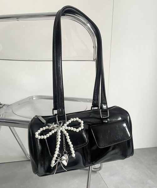 セール】アウトポケット ロングハンドルボストンバッグ【動画あり