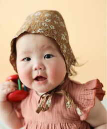 こども ビームス | こども ビームス / 花柄 ボンネット(新生児~1才)(ハット)