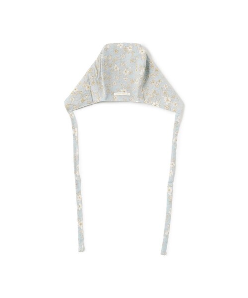 こども ビームス（コドモビームス）の「こども ビームス / 花柄 ボンネット（新生児～1才）（ハット・キッズ・ブラウン系その他2/サックスブルー・ONE SIZE）」の7枚目の写真