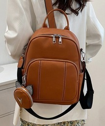 NANEA（ナネア）の「2way ミニポーチ付きリュック/ショルダーバッグ（バックパック/リュック）」