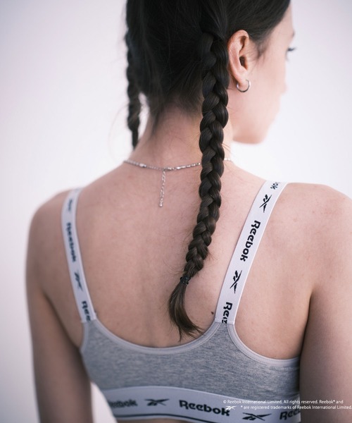 Reebok（リーボック）の「【WEB限定】【Reebok/リーボック】別注ブラトップ（スポーツブラ・レディース・グレー/ブラック・MEDIUM）」の11枚目の写真