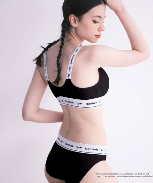Reebok（リーボック）の「【WEB限定】【Reebok/リーボック】別注ブラトップ（スポーツブラ・レディース・グレー/ブラック・MEDIUM）」の15枚目の写真