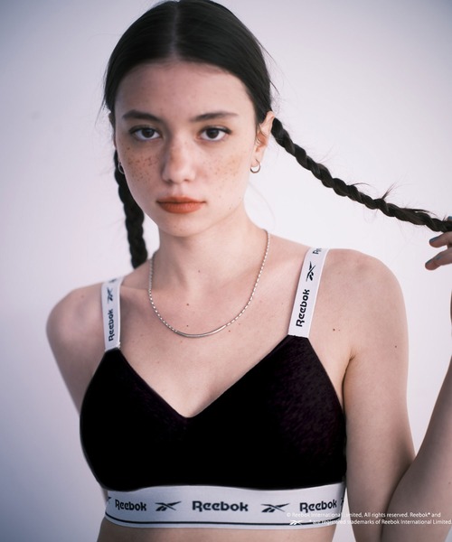 Reebok（リーボック）の「【WEB限定】【Reebok/リーボック】別注ブラトップ（スポーツブラ・レディース・グレー/ブラック・MEDIUM）」の12枚目の写真