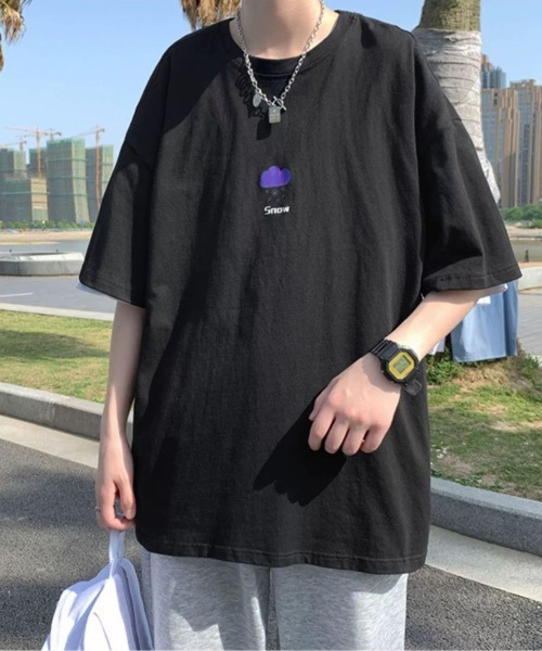 NEW GENTLEMAN(ニュージェントルマン)の「ウェザ-リング オーバーサイズT(Tシャツ/カットソー・メンズ・ホワイト/ブラック/グリーン・XL/L/M)」の11枚目の写真