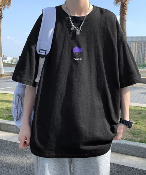 NEW GENTLEMAN(ニュージェントルマン)の「ウェザ-リング オーバーサイズT(Tシャツ/カットソー・メンズ・ホワイト/ブラック/グリーン・XL/L/M)」の12枚目の写真